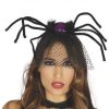 Diadema araña lila