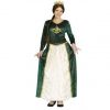 Disfraz de Reina Medieval Verde para mujer