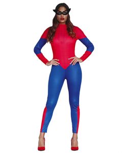 Disfraz de superheroína o Spider woman para mujer