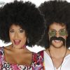 Peluca afro negra