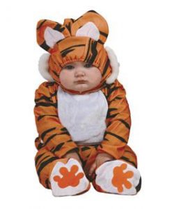 Disfraz de tigre para bebé