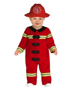 Disfraz de bombero para bebé