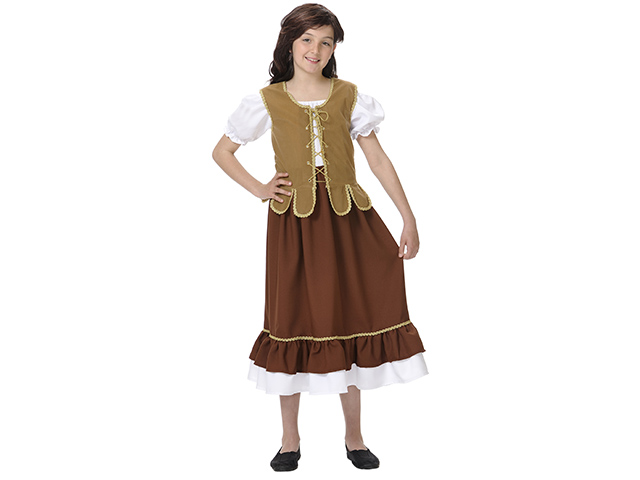 Disfraz de tabernera para niña Disfraz de tabernera para niña