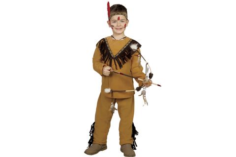 disfraz de indio cherokee infantil