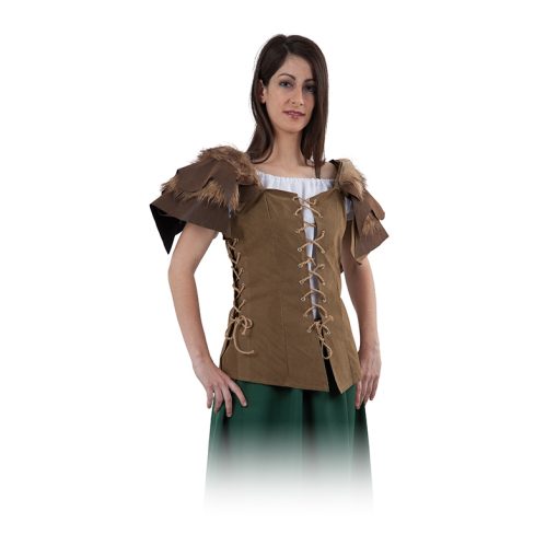 Chaleco medieval para mujer