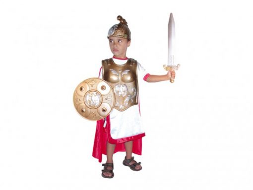 disfraz de romano deluxe para niño