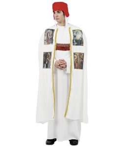 Disfraz de obispo medieval