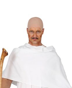 Calva de látex, postizo para disfraces