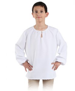 camisa medieval infantil