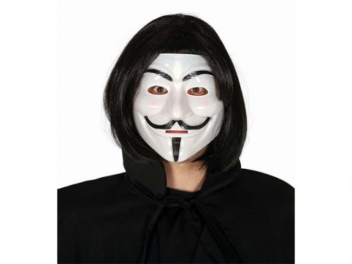Máscara de justiciero V de Vendetta