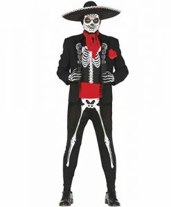 disfraz esqueleto mejicano