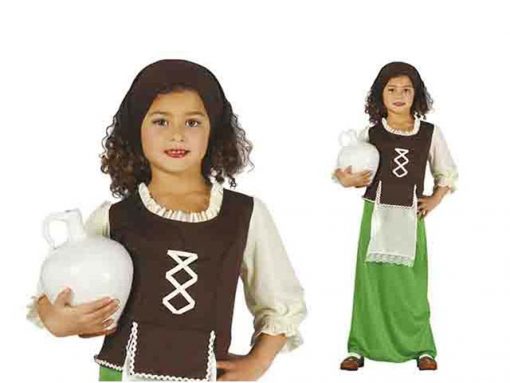 Disfraz de pastora verde