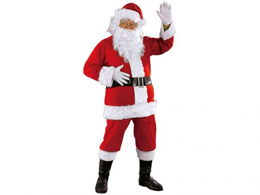 Disfraz Papa Noel lujo adulto