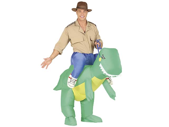 Ejercicio mañanero administración Marchito ▷ Disfraz Dinosaurio hinchable para adulto - Disfraces No solo fiesta