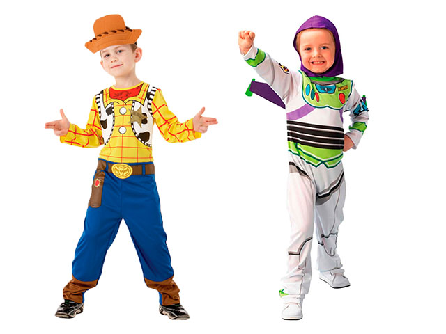 Implacable Fuera de servicio Dalset Set Disfraz Toy Story infantil Woody + Buzz Lightyear ™ - Disfraces No solo  fiesta