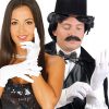 Guantes blancos