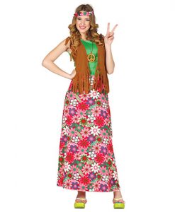 Disfraz Hippie Adhara para mujer