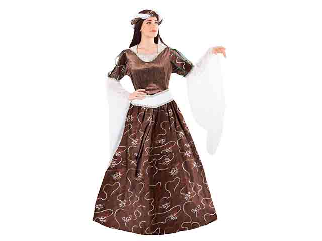 Bombardeo desastre orgánico Disfraz de Reina Medieval Sancha mujer - Disfraces No solo fiesta