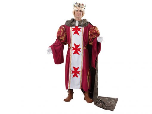 Disfraz Rey Medieval Enrique para hombre