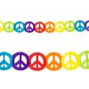 Guirnalda hippie paz