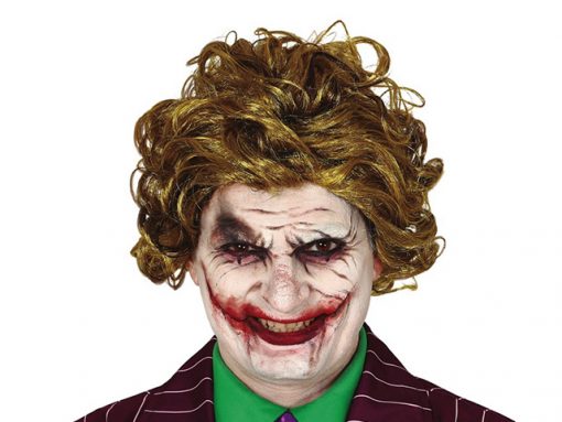 Peluca Joker o payaso sonriente