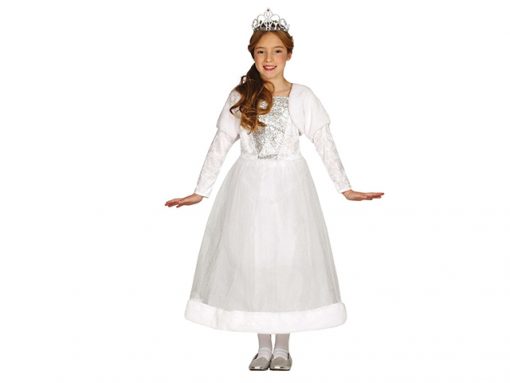 Disfraz de Princesa Blanca para niña