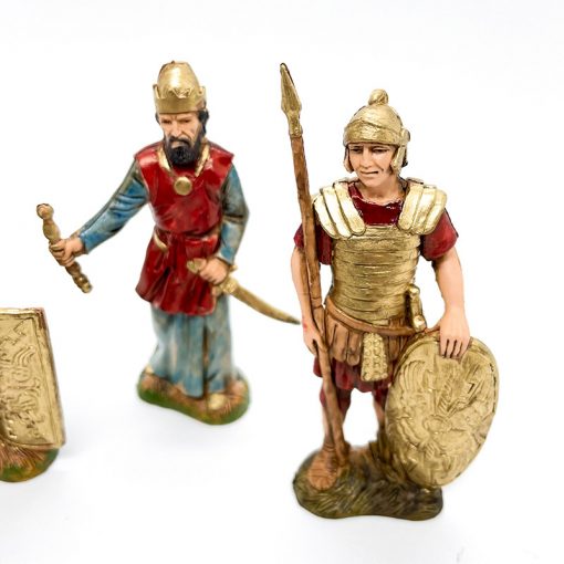 Rey Herodes y soldado romano Moranduzzo 10cm