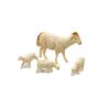 Cordero con crías, animales para belenes