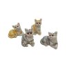 Gato resina 3,5cm modelos surtidos