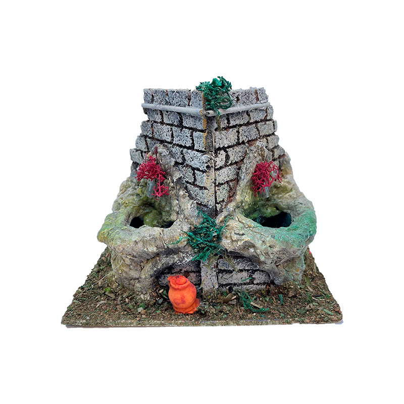 fuente-eléctrica-2-caños Fuente eléctrica 2 caños para belén