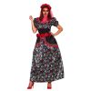 Disfraz Catrina multicolor para mujer