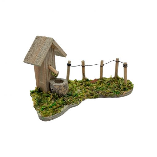 Miniatura de Fuente de madera con valla