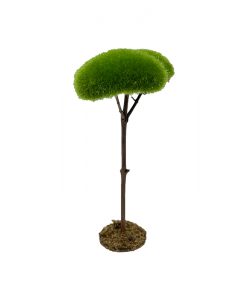 Árbol copa verde 18 cm para belén