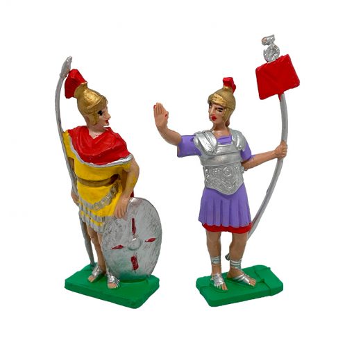 Soldados romanos plástico para belén
