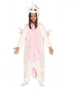 Disfraz Pijama de unicornio rosa para niña