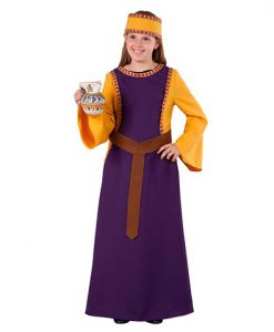 Disfraz medieval Jimena para niña
