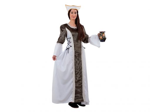 Disfraz medieval Isabel I para mujer