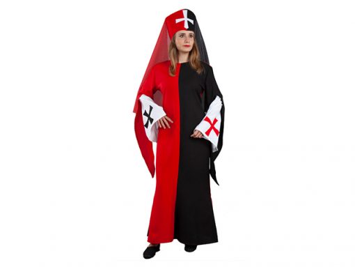 Disfraz de Sacerdotisa Medieval para mujer