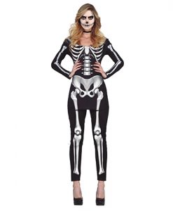 Disfraz esqueleto mujer