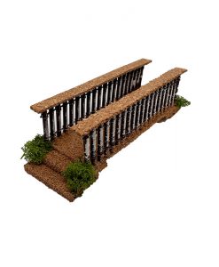 Puente de madera para belén