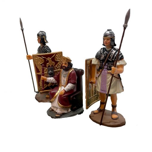 Rey Herodes con soldados 10 cm