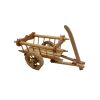 Carro de madera para belenes