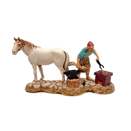 Herrador con caballo Moranduzzo Landi 10 cm