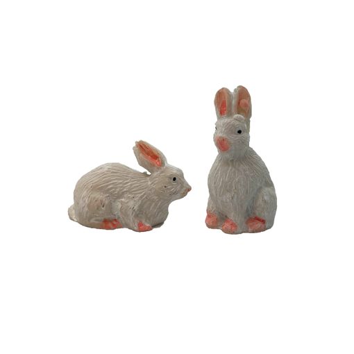 Conejo para belenes de 10 a 12 cm