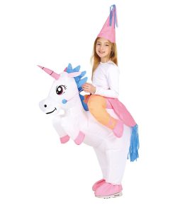Disfraz de unicornio hinchable infantil