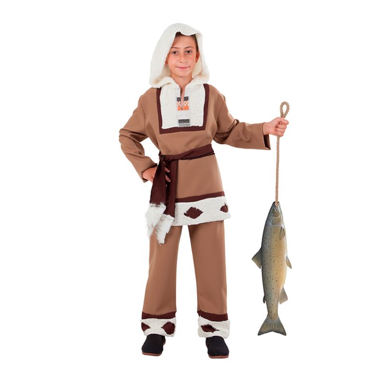 Disfraz de Esquimal para niño Disfraces No solo fiesta