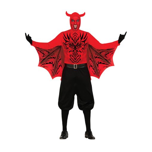 Disfraz Demonio con alas para hombre