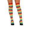 Medias rayas multicolor