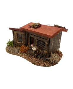 Gallinero para belén
