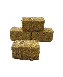 Bala de paja en miniatura 6x3x3 cm